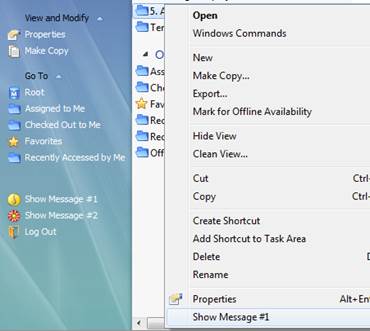 CustomizedCommands Demonstration